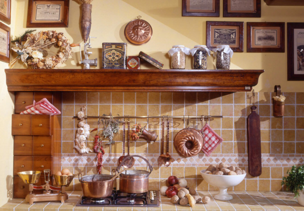 Итальянский интерьер кухни