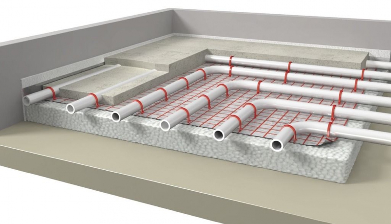 Толщина стяжки для водяного теплого пола: советы по определению