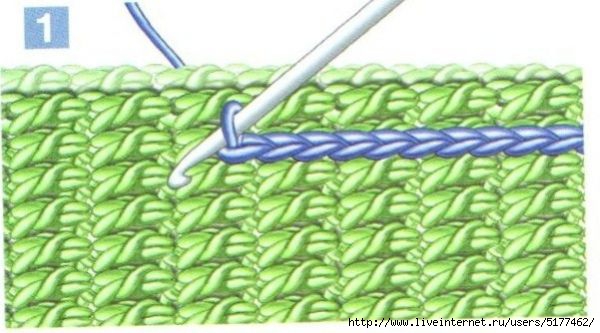 Соединительная петля крючком: мастер-класс с фото и видео