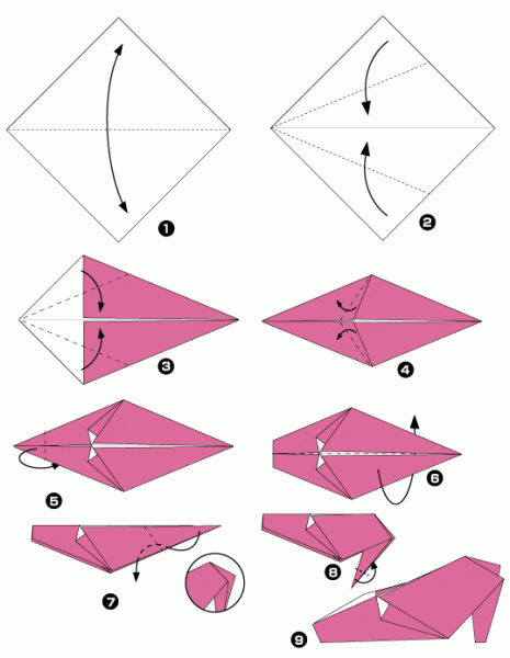 Туфелька из бумаги своими руками: мастер-класс с шаблонами и видео