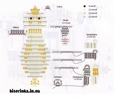 Объемные игрушки из бисера со схемами: красивые елочные и новогодние украшения с мастер-классом