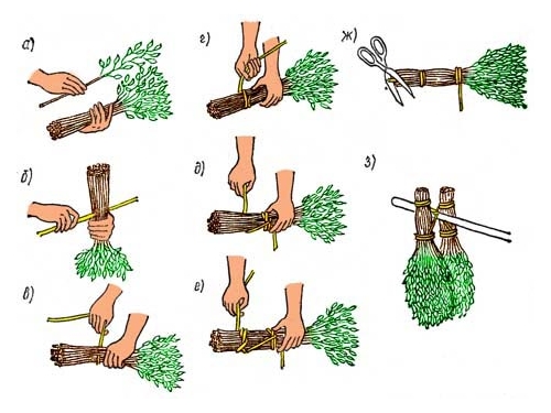 Как сделать правильный банный веник?