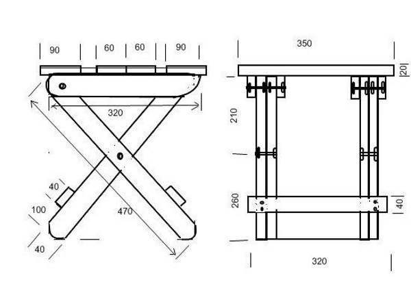 Как самому изготовить раскладной стул?