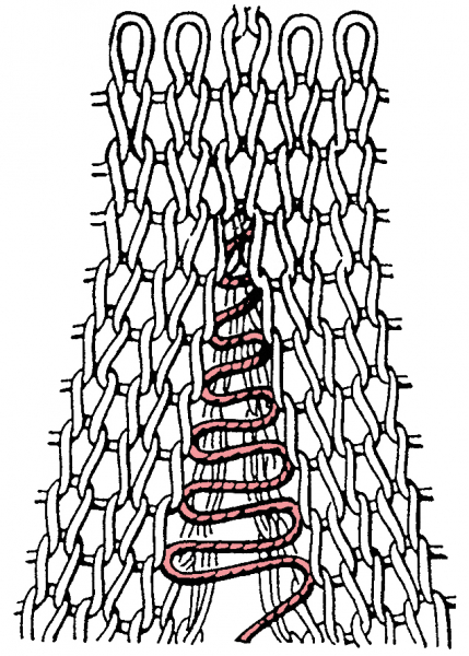 Трикотажный шов в вязании спицами: закрытие петель с фото и видео