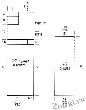 Туника для беременной крючком: схемы с описанием выкроек