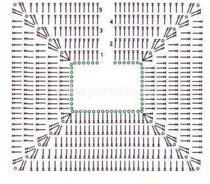 Ажурный узор крючком для летней кофточки: схема с фото и видео