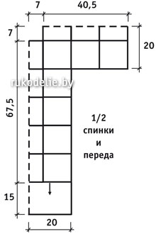 Квадратные мотивы крючком для кардигана: схемы с фото и видео