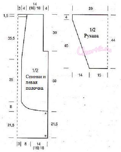 Летние кардиганы крючком: схемы с описанием и фото