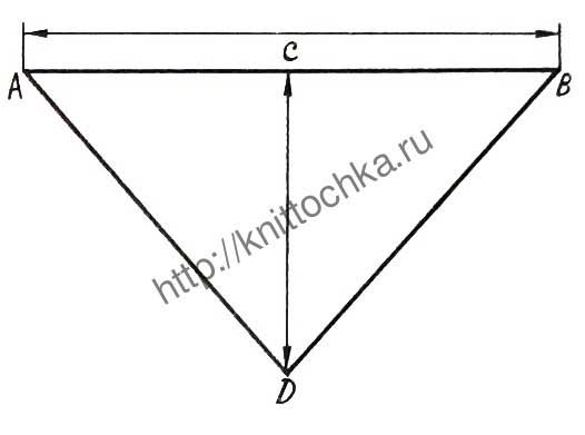 Вязание косынки крючком, схемы